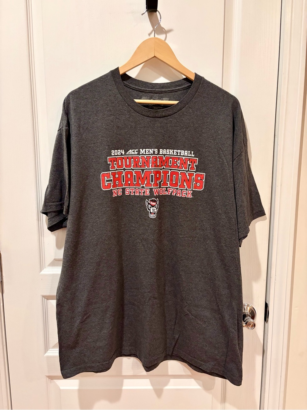 NC State 2024 ACC Men’s basketball champions t-shirt